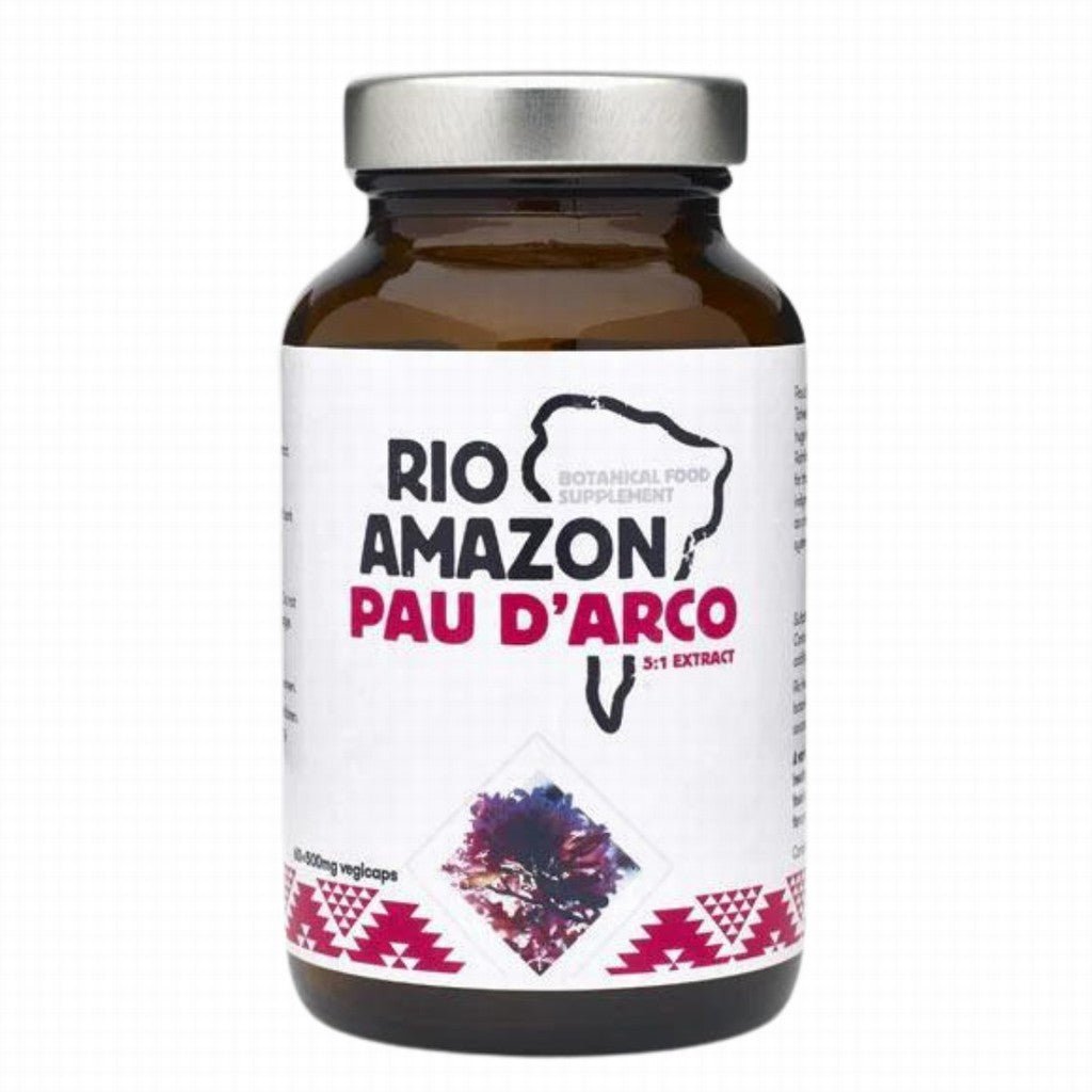 Rio Amazon Pau D'Arco 60 Caps - Earthfare Supermarket - 5021859020112