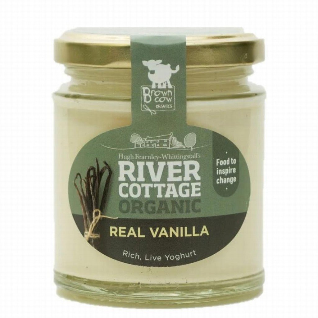 River Cottage Yoghurt Vanilla 160ml - Earthfare Supermarket - 5060104950026