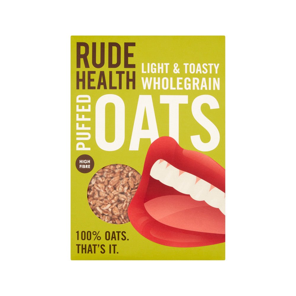 Rude Health Puffed Oats - Earthfare Supermarket - 5060120282040