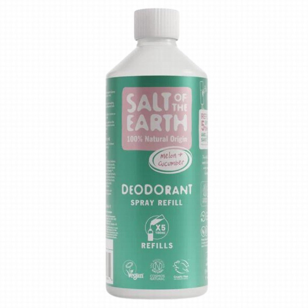 Salt Of The Earth Melon & Cucumber Refill - Earthfare Supermarket - 5025452000694
