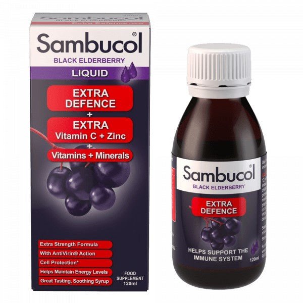 Sambucol Extra Defence - Earthfare Supermarket - 5060216560724
