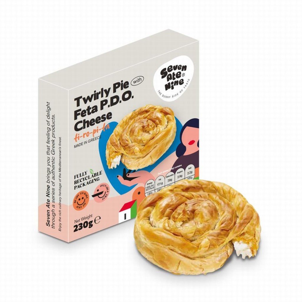 Seven Ate Nine Twisted Pie Feta P.D.O. Cheese - Earthfare Supermarket - 5200408802359