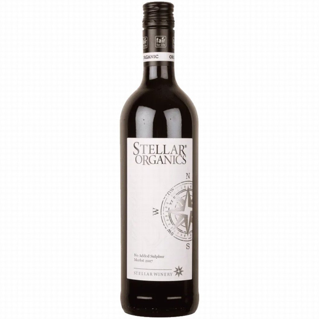 Stellar Organics Merlot No Added Sulphur - Earthfare Supermarket - 6009679891760