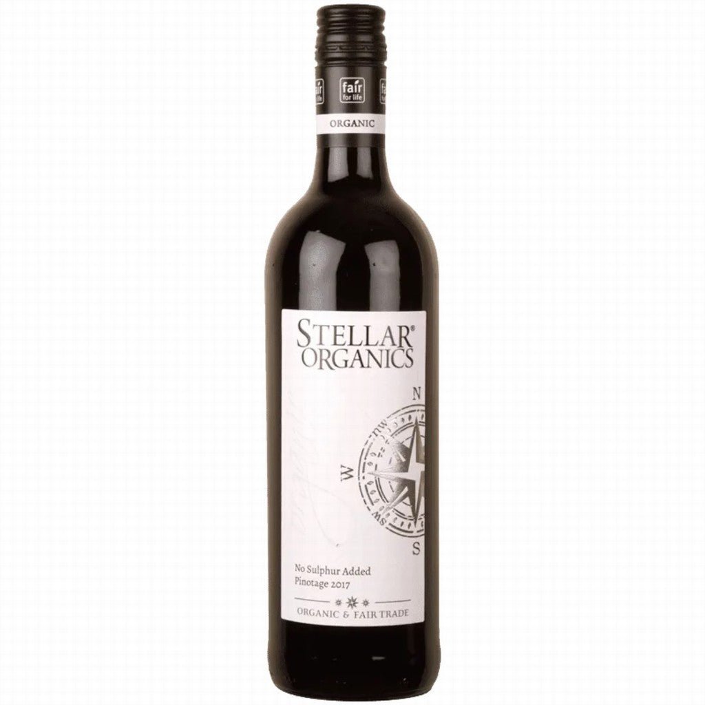 Stellar Pinotage No Added Sulphur - Earthfare Supermarket - 5011932011724