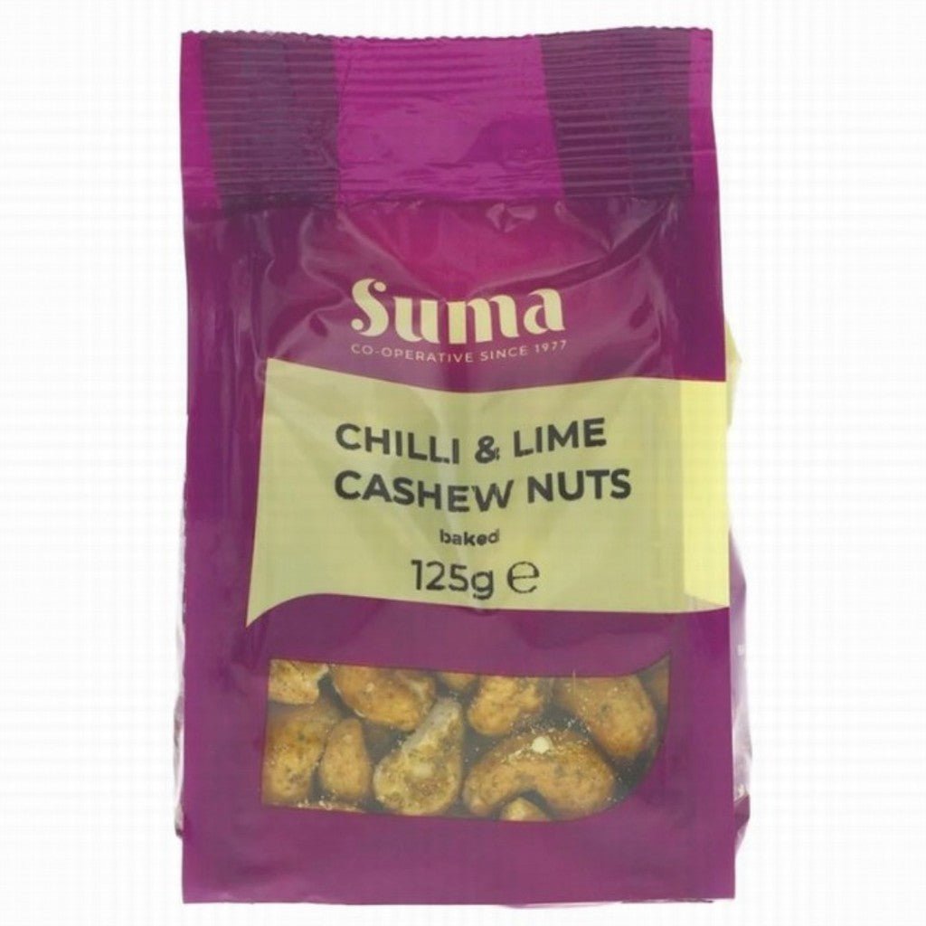 Suma Chilli & Lime Cashews - Earthfare Supermarket - 5017601049111