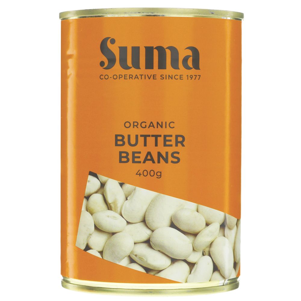 Suma Organic Butter Beans - Earthfare Supermarket - 5017601014133