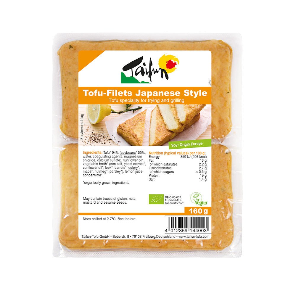 Taifun Organic Tofu Filets Japanese Style - Earthfare Supermarket - 4012359144003