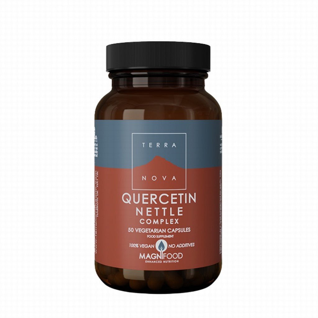 Terranova Quercetin & Nettle Complex 100 caps - Earthfare Supermarket - 5060203793852
