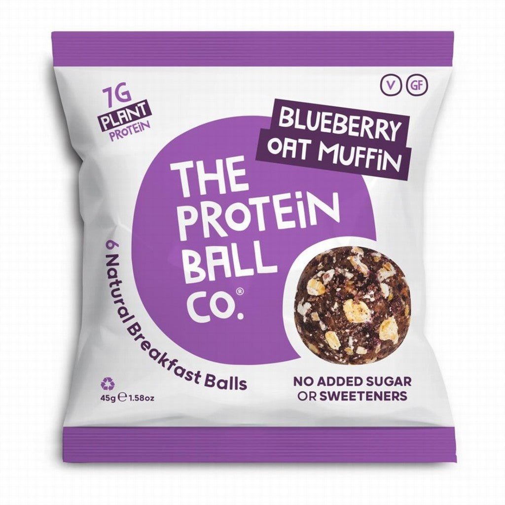 The Protein Ball Co Blueberry Oat Muffin Balls - Earthfare Supermarket - 813047022153