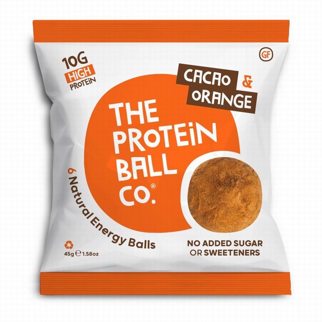 The Protein Ball Co Cacao & Orange Protein Balls - Earthfare Supermarket - 813047020043