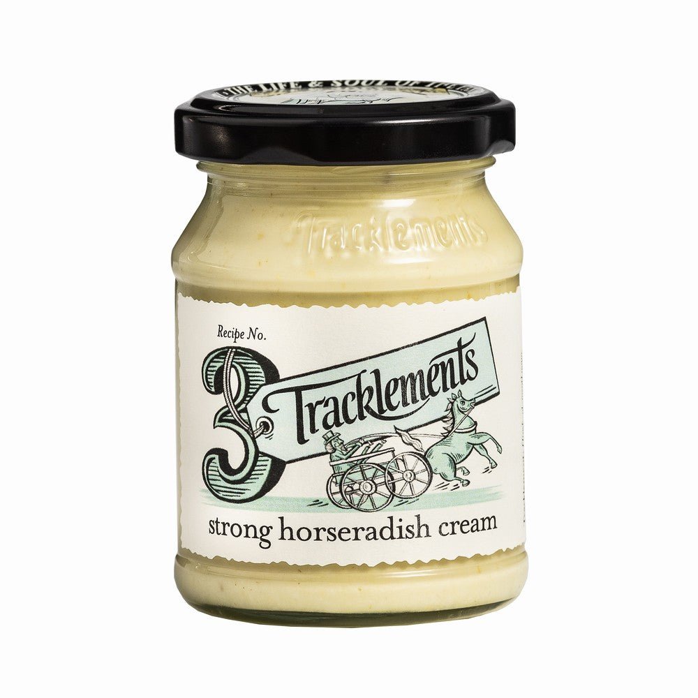 Tracklements Strong Horseradish Cream - Earthfare Supermarket - 5019378000357