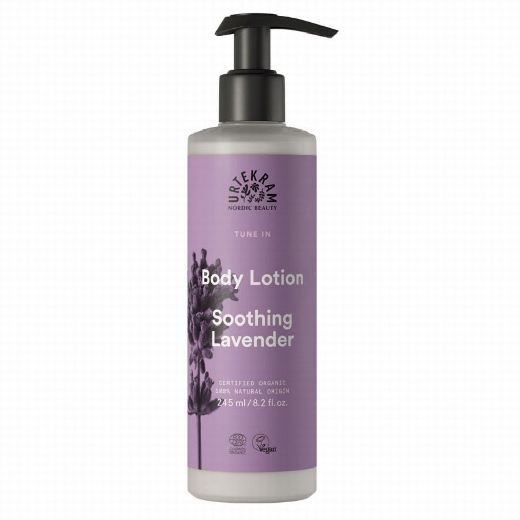 Urtekram Organic Body Lotion Purple Lavender - Earthfare Supermarket - 5765228836323