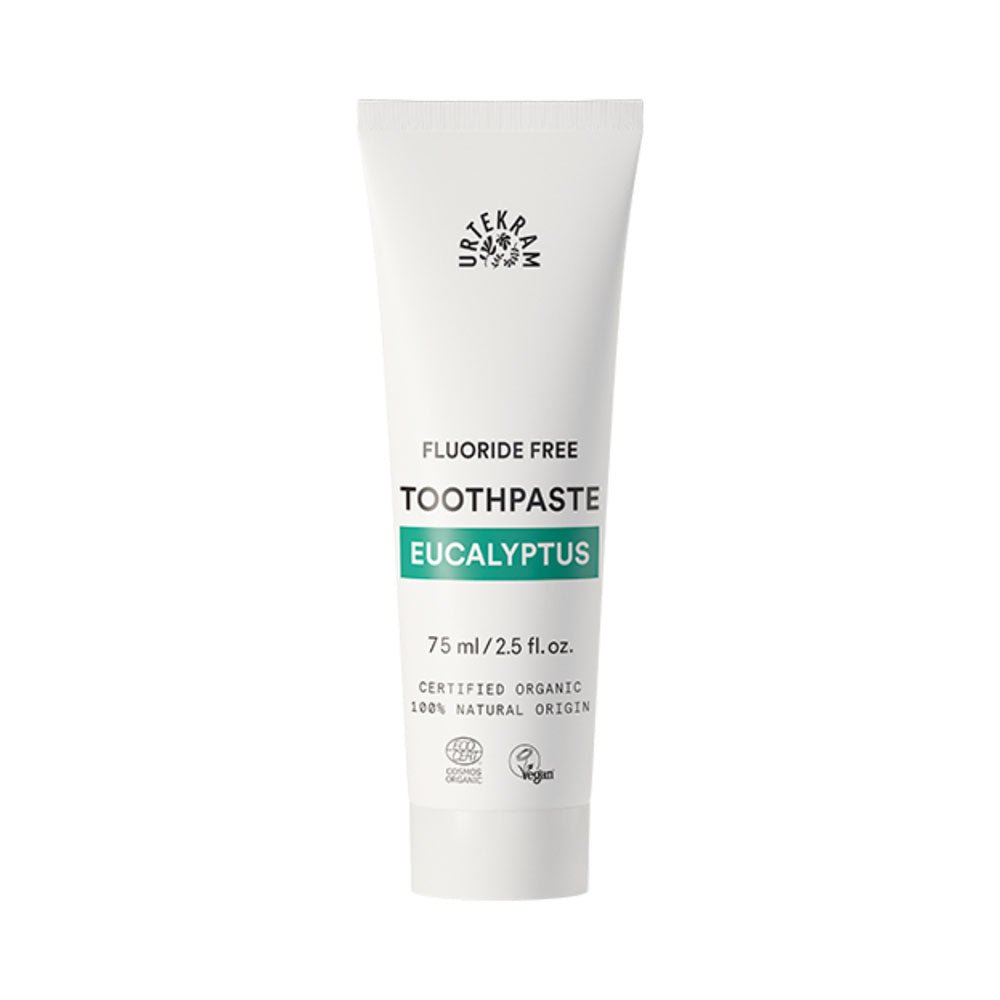 Urtekram Organic Toothpaste Eucalyptus - Earthfare Supermarket - 5765228837818