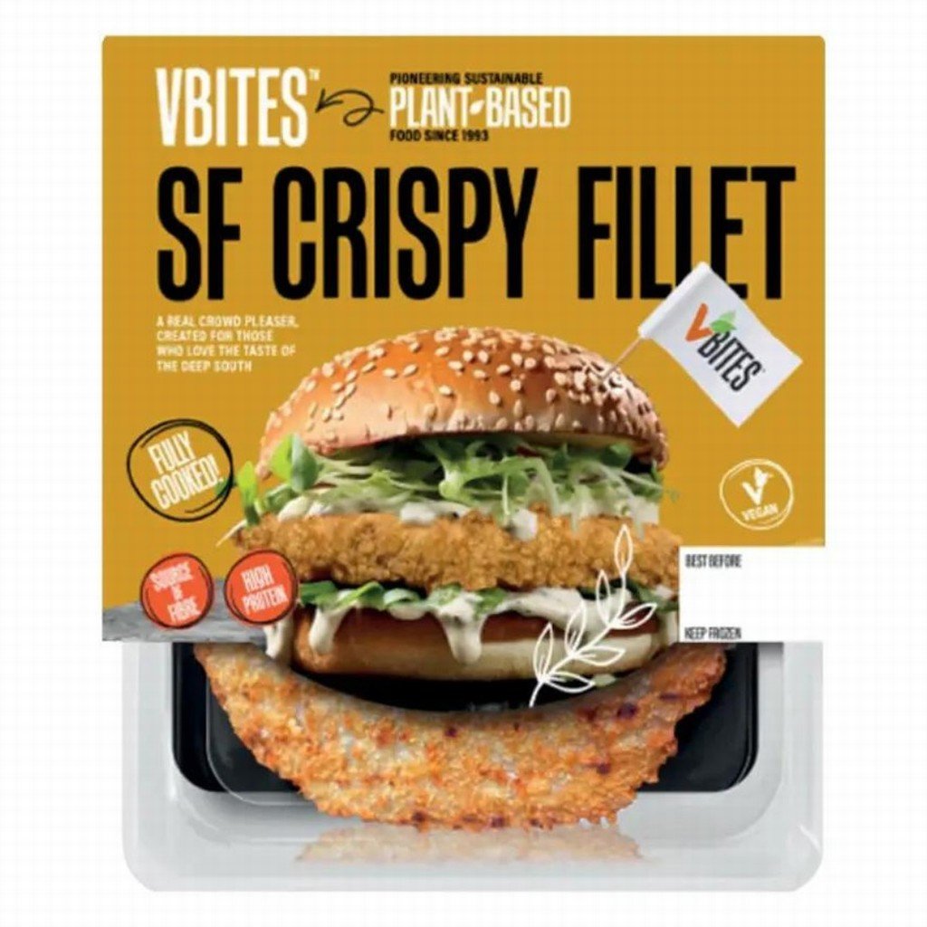 Vbites Vegan Southern Fried Crispy Chicken Style Fillet - Earthfare Supermarket - 5065019273048