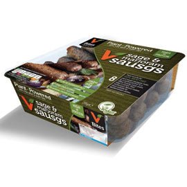 Vegi Bites Sausages Sage & Marjoram - Earthfare Supermarket - 5021821001668