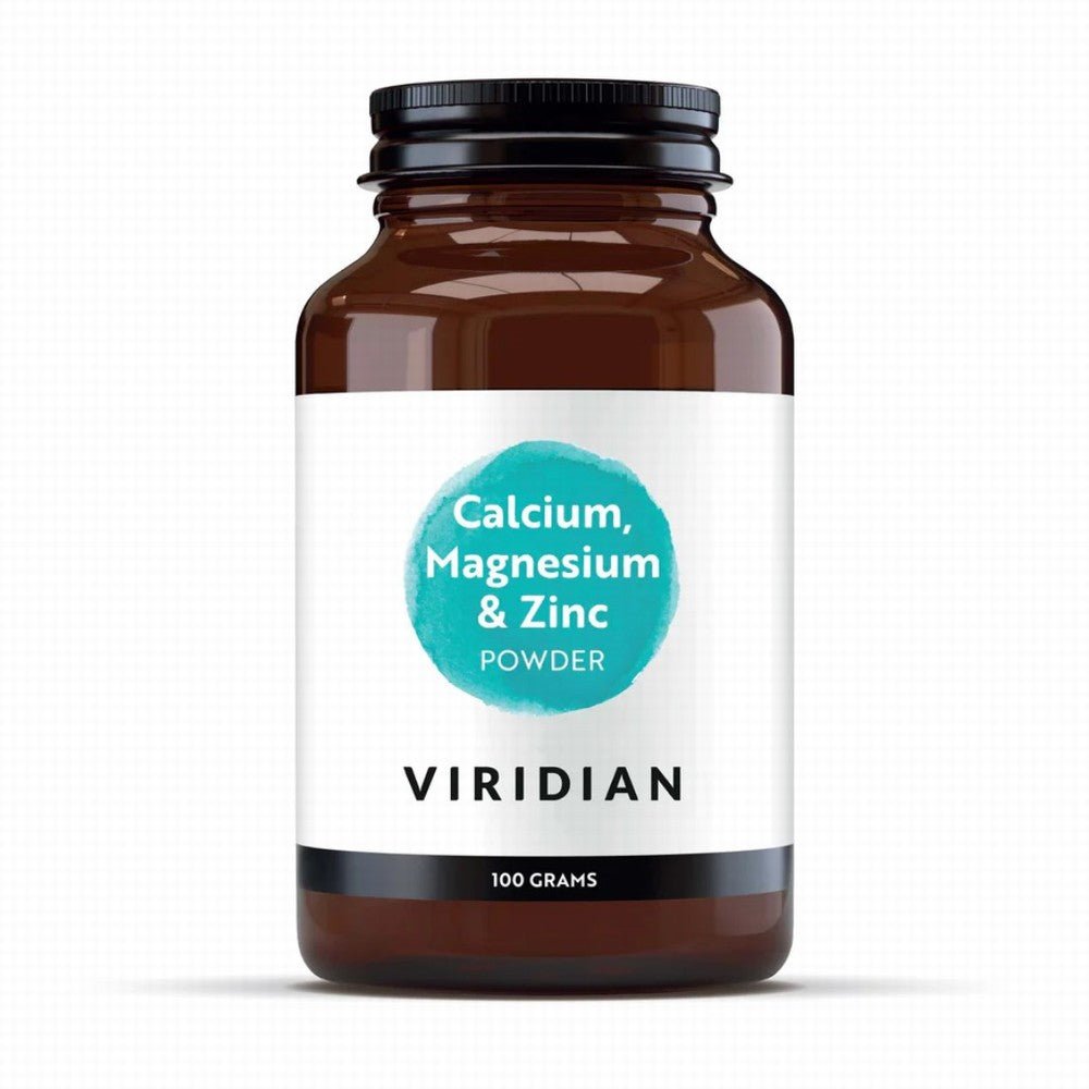 Viridian Calcium Magnesium With Zinc Powder - Earthfare Supermarket - 5060003593126