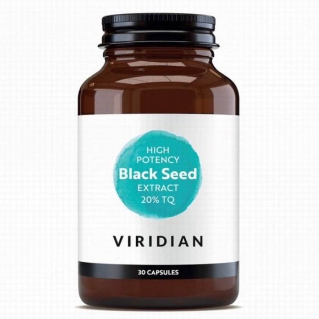 Viridian High Potency Black Seed Oil - 30 capsules - Earthfare Supermarket - 5060003598015