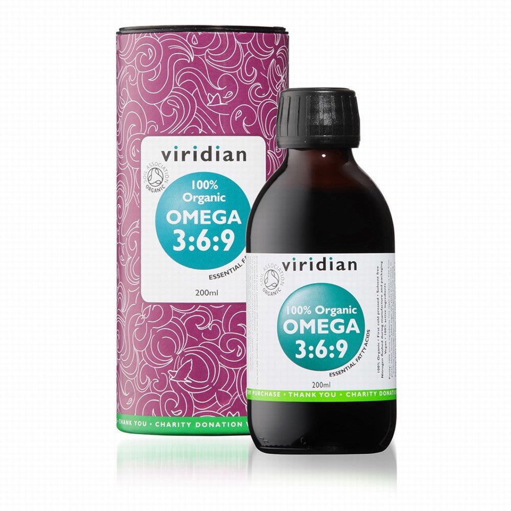 Viridian Organic 3:6:9 Omega Oil - Earthfare Supermarket - 5060003595021