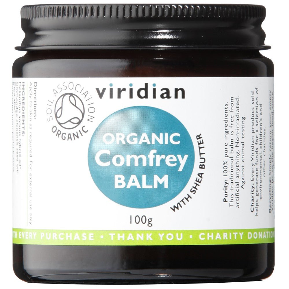 Viridian Organic Comfrey Balm - Earthfare Supermarket - 5060003596974
