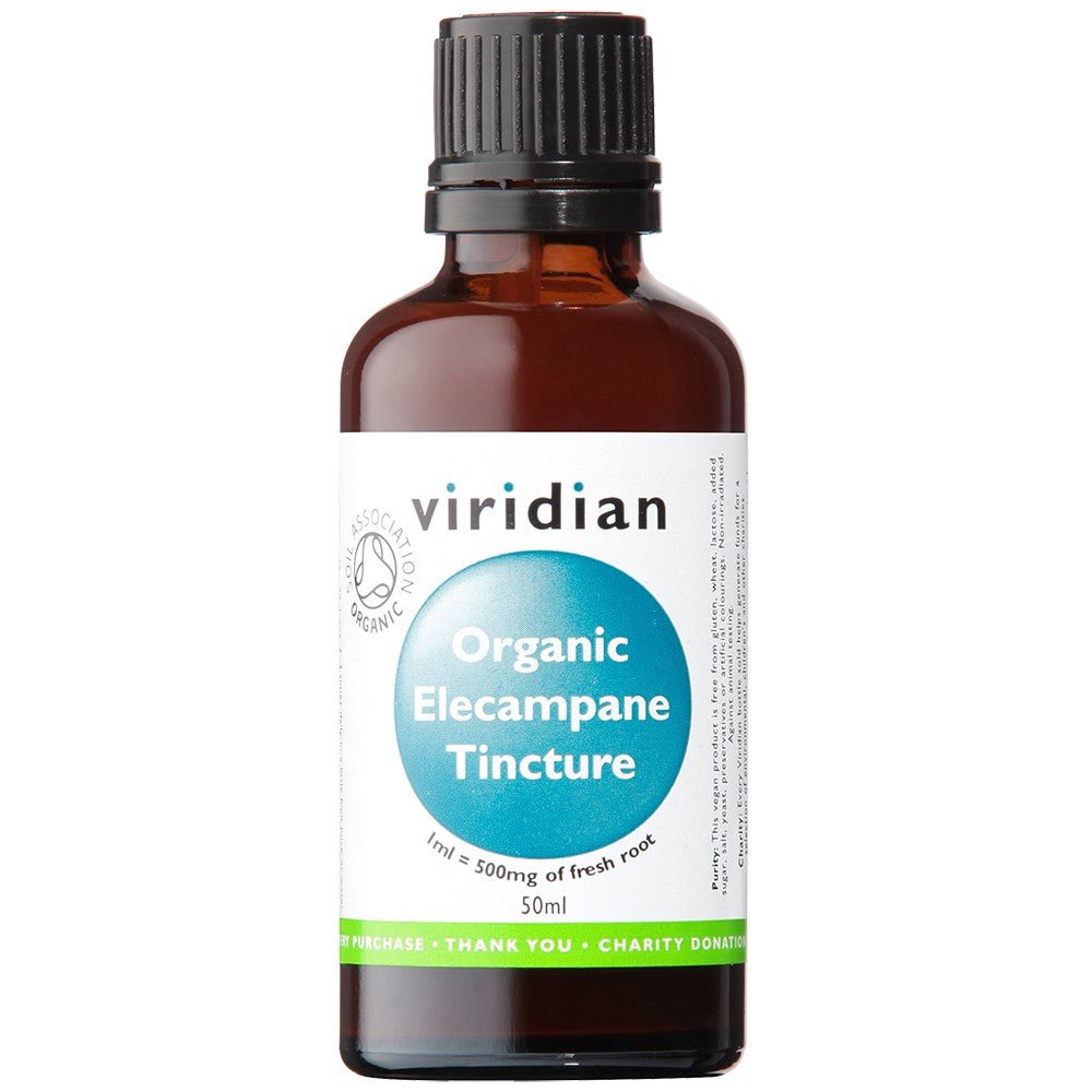 Viridian Organic Elecampane Tincture - Earthfare Supermarket - 5060003596103