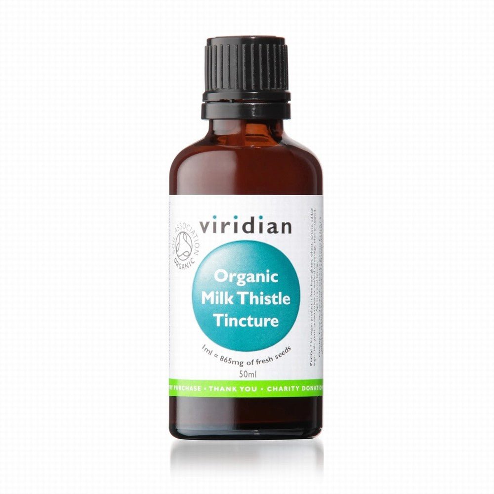 Viridian Organic Milk Thistle Tincture - Earthfare Supermarket - 5060003596066