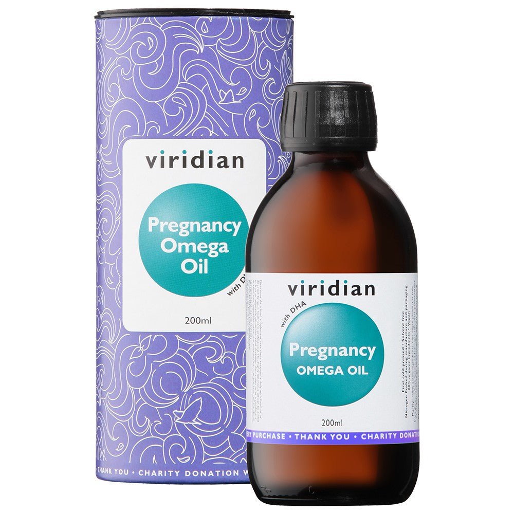 Viridian Organic Pregnancy Omega Oil 200Ml - Earthfare Supermarket - 5060003595502