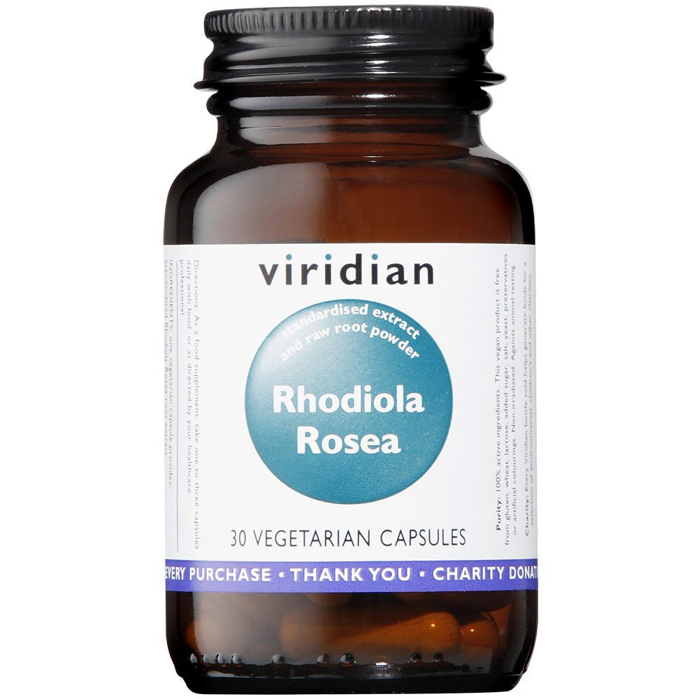 Viridian Rhodiola Rosea Root Extract - Earthfare Supermarket - 5060003598459