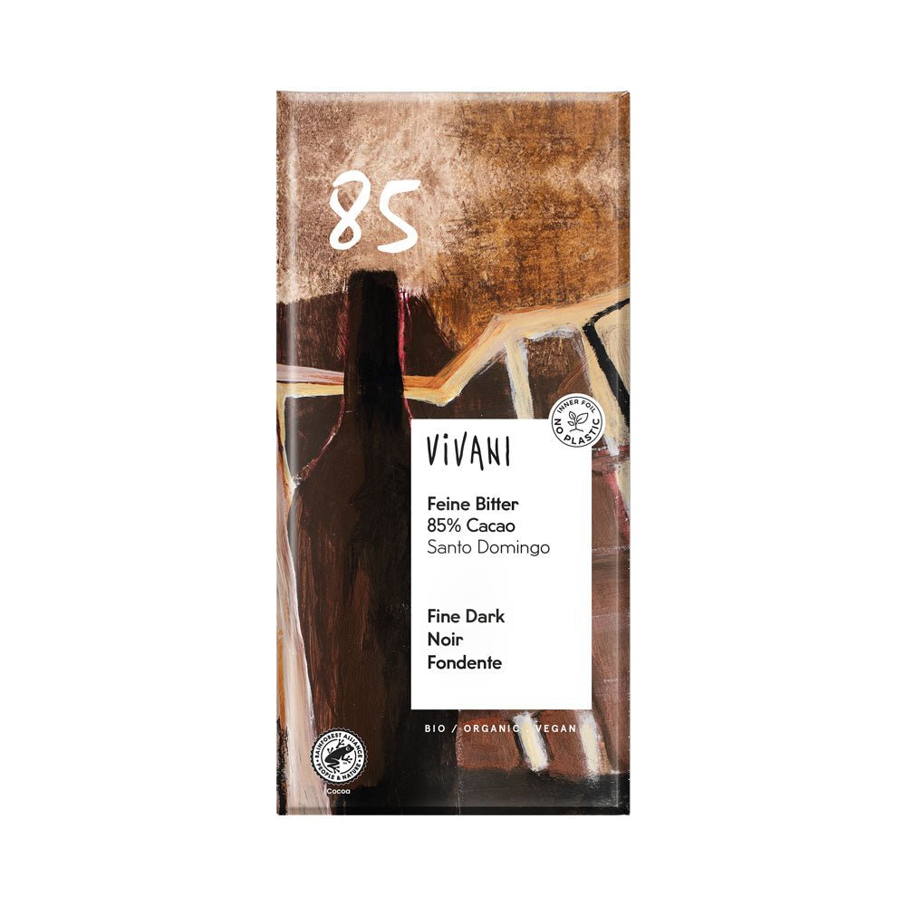 Vivani Organic Fine Dark 85% Cacao - Earthfare Supermarket - 4044889000054