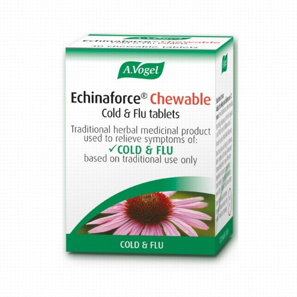 Vogel Echinaforce Chewable 40Tabs - Earthfare Supermarket - 7610313304554