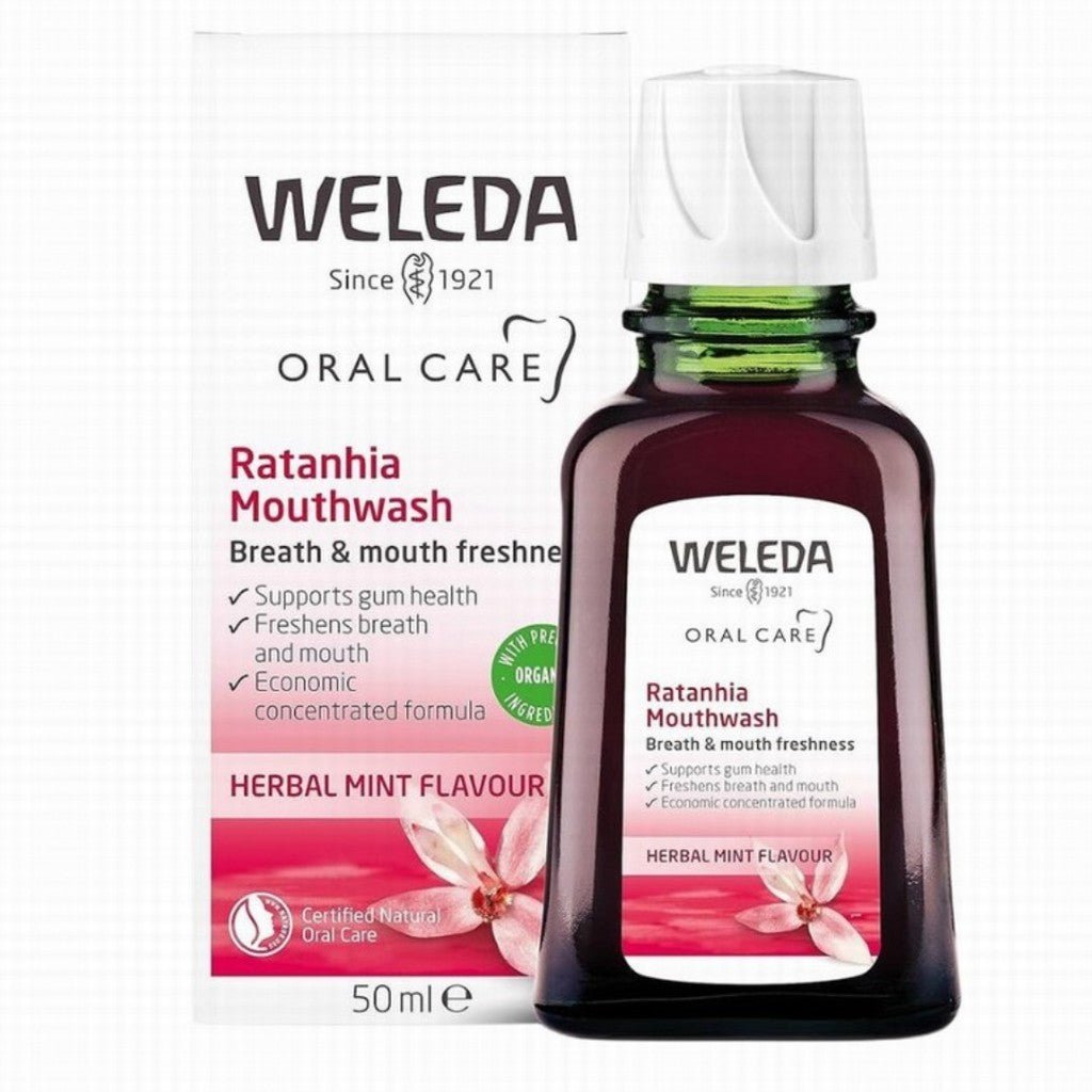 Weleda Ratanhia Mouthwash - Earthfare Supermarket - 4001638098069