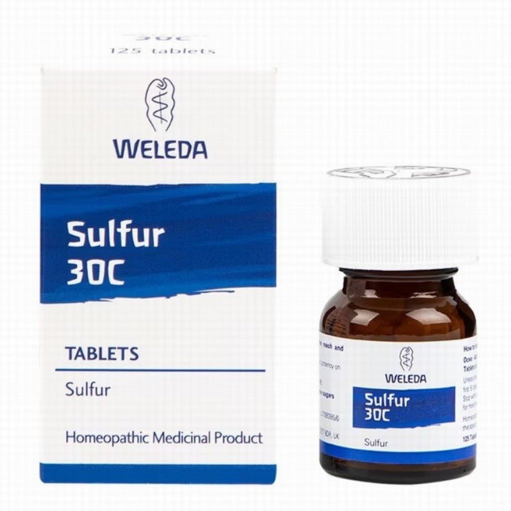 Weleda Sulphur 30C - Earthfare Supermarket - 5013455081147