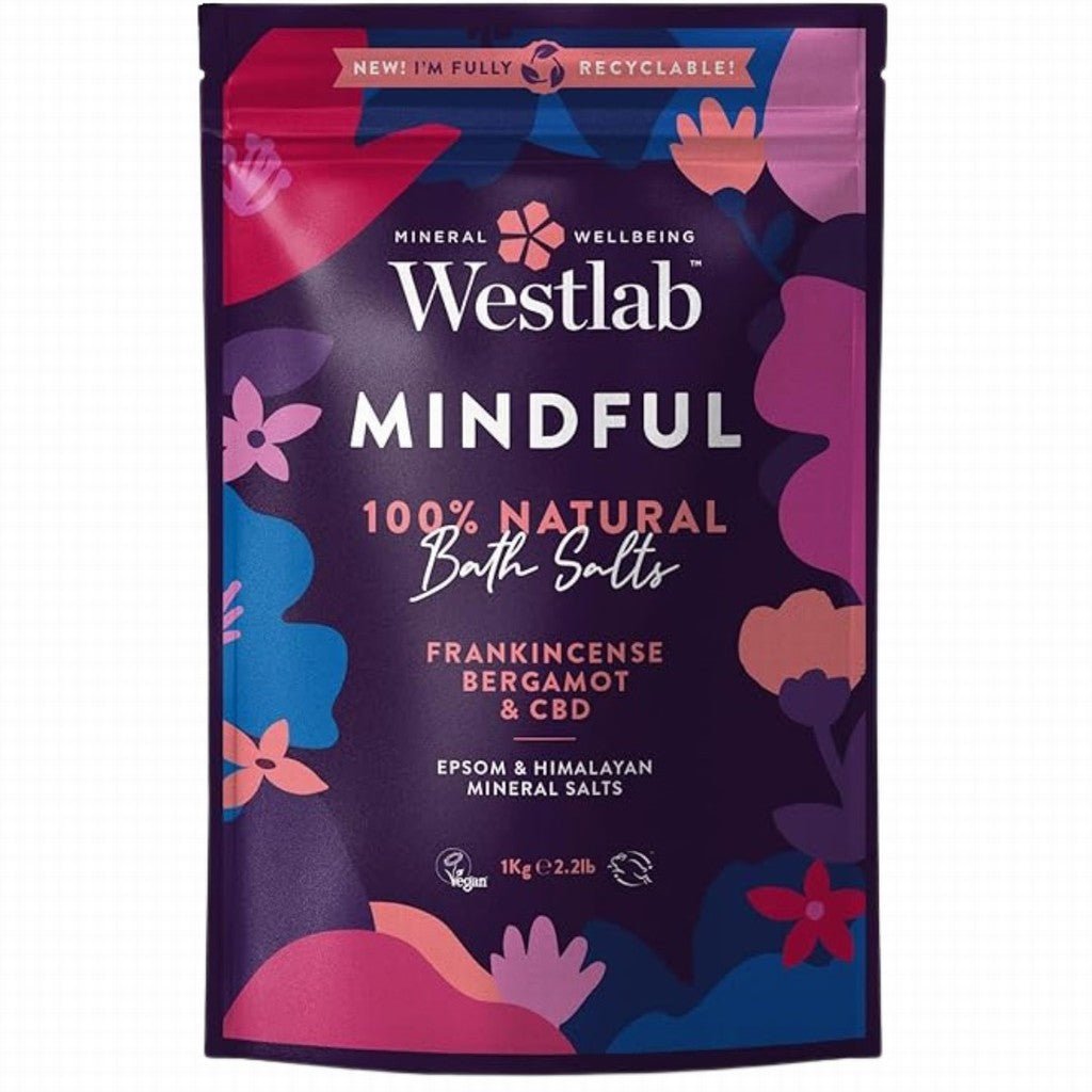 Westlab Mindful Bathing Salts + Cbd - Earthfare Supermarket - 5060209111230