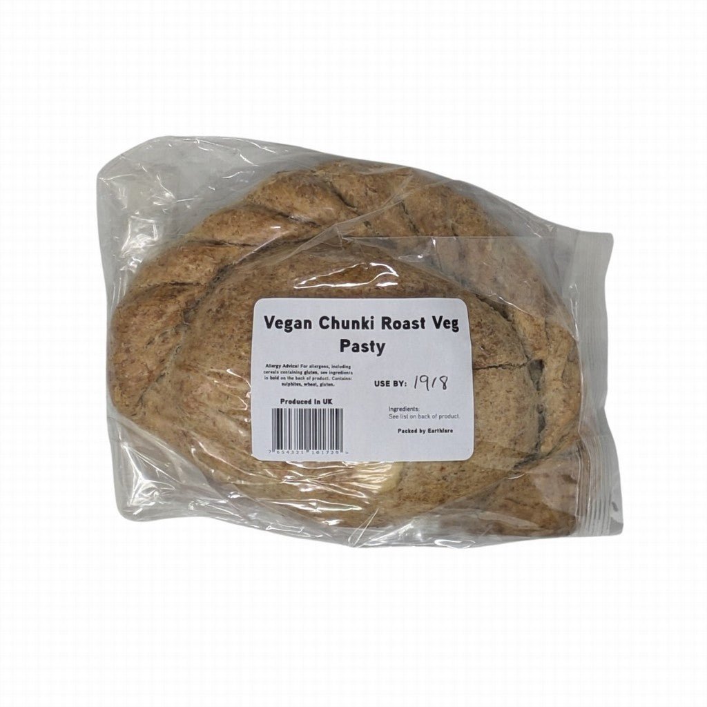 Wholemeal Chunki Veg Pasty - Earthfare Supermarket - 7654321101729