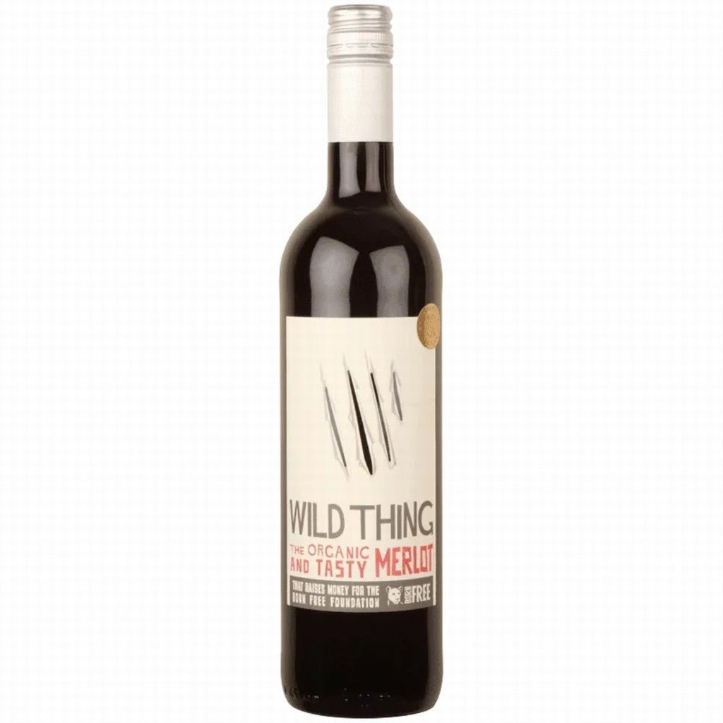 Wild Thing Merlot 75cl - Earthfare Supermarket - 5060011620654