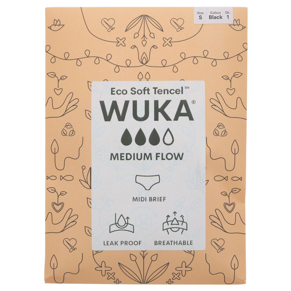 Wuka Ultimate Midi Briefs Medium Flow S - Earthfare Supermarket - 5060693750939