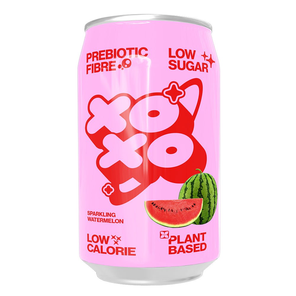 XOXO Watermelon Prebiotic Soda 330ml - Earthfare Supermarket - 5070000962009