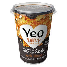 Yeo Valley Greek With Honey Yoghurt - Earthfare Supermarket - 5036589201557