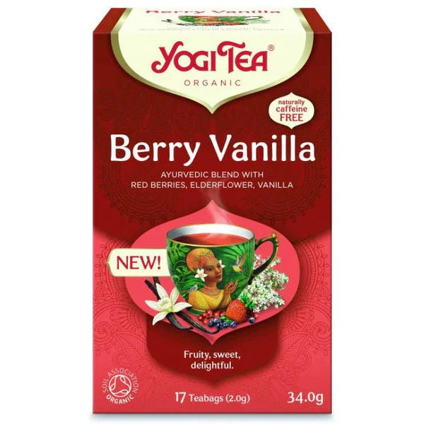 Yogi Tea Organic Berry Vanilla - Earthfare Supermarket - 4012824406322