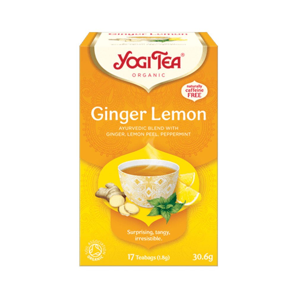 Yogi Tea Organic Ginger Lemon - Earthfare Supermarket - 4012824402508