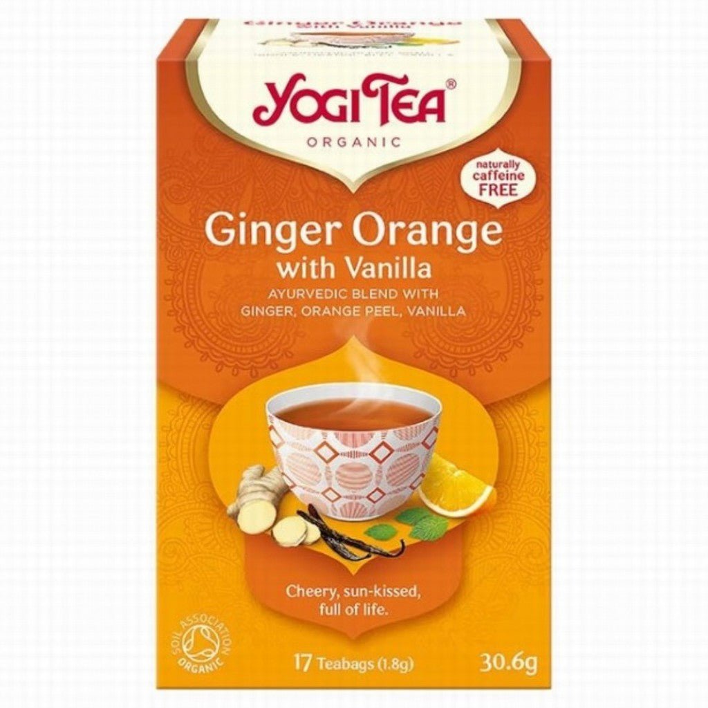 Yogi Tea Organic Ginger Orange With Vanilla - Earthfare Supermarket - 4012824402546
