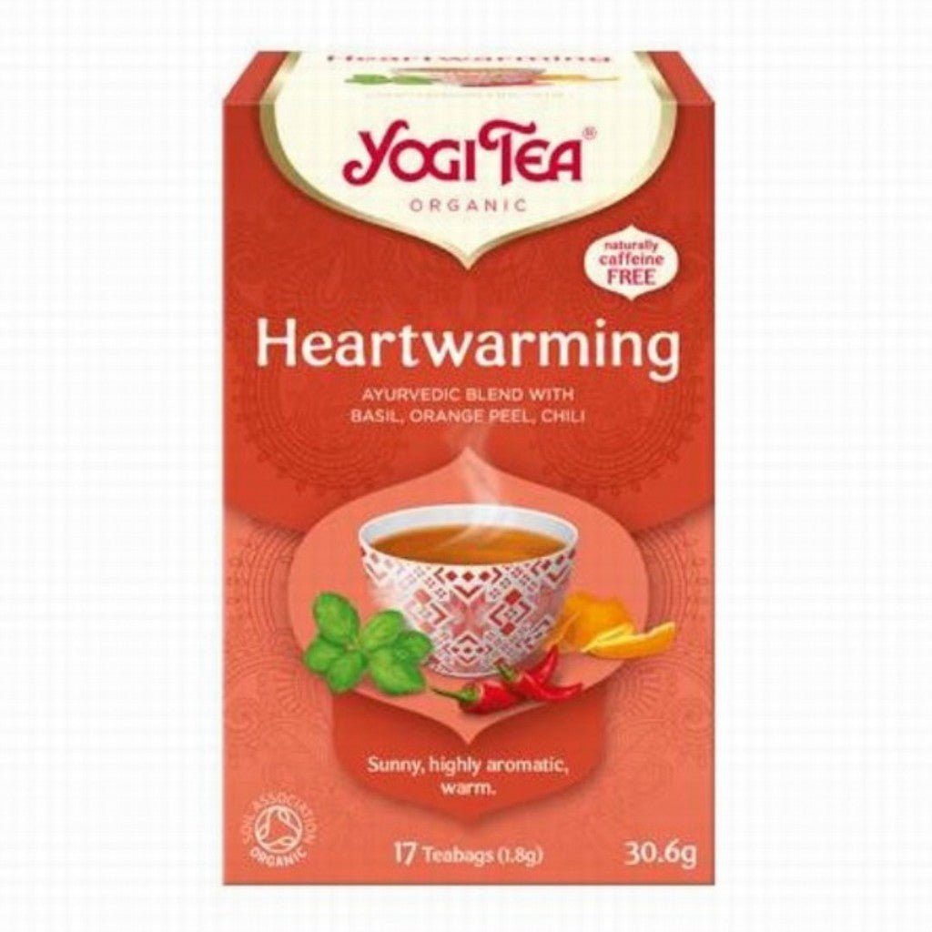 Yogi Tea Organic Heartwarming - Earthfare Supermarket - 4012824401723