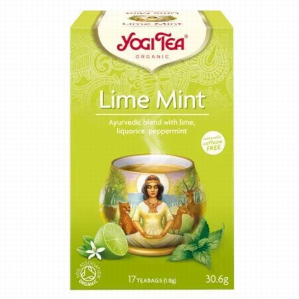 Yogi Tea Organic Lime Mint - Earthfare Supermarket - 4012824400542