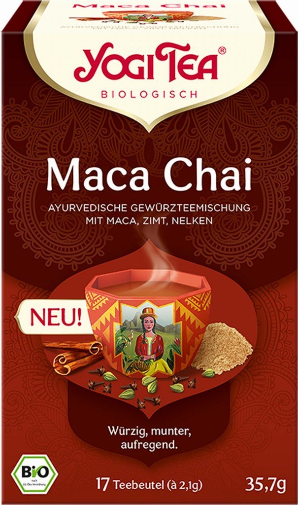 Yogi Tea Organic Maca Chai - Earthfare Supermarket - 4012824405387