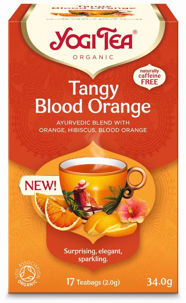 Yogi Tea Organic Tangy Blood Orange - Earthfare Supermarket - 4012824406636