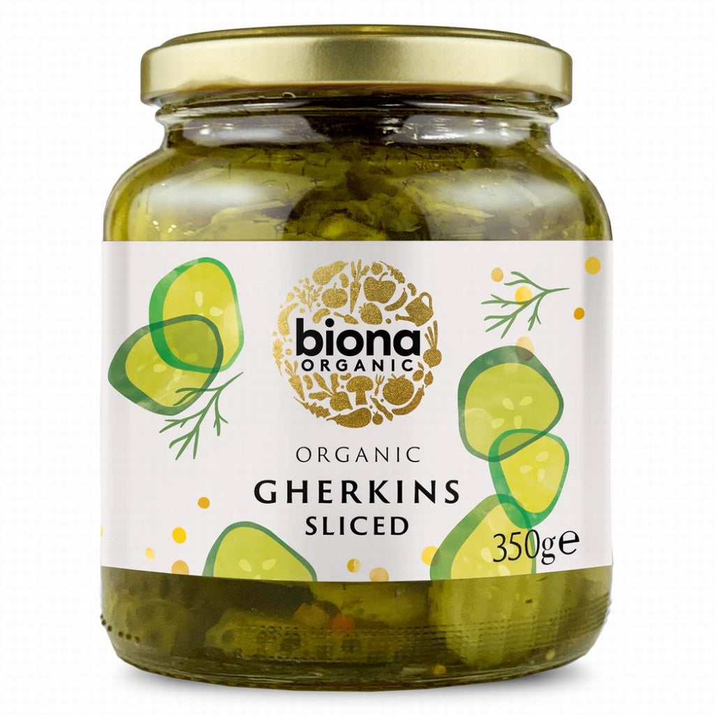 Biona Organic Gherkin Slices