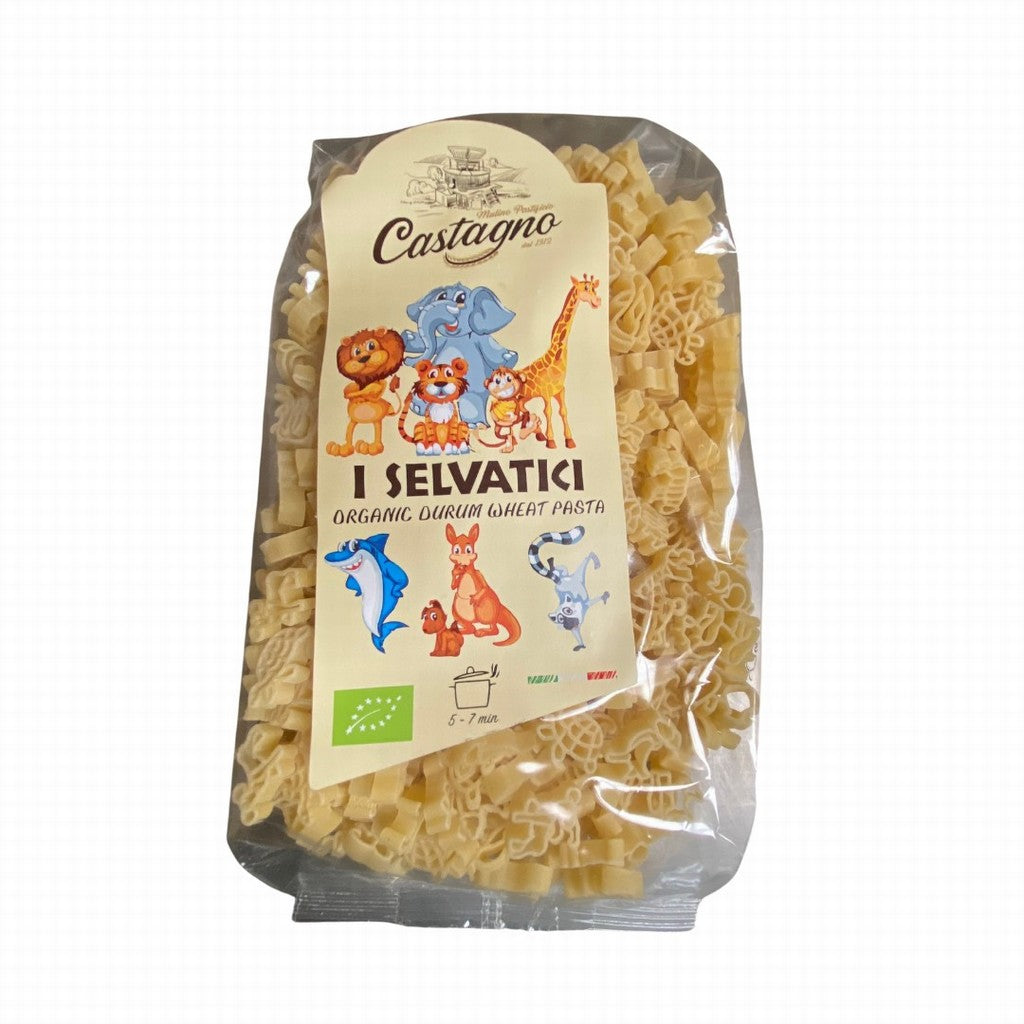 Castagno Organic Durum Wheat Pasta Wild Animals