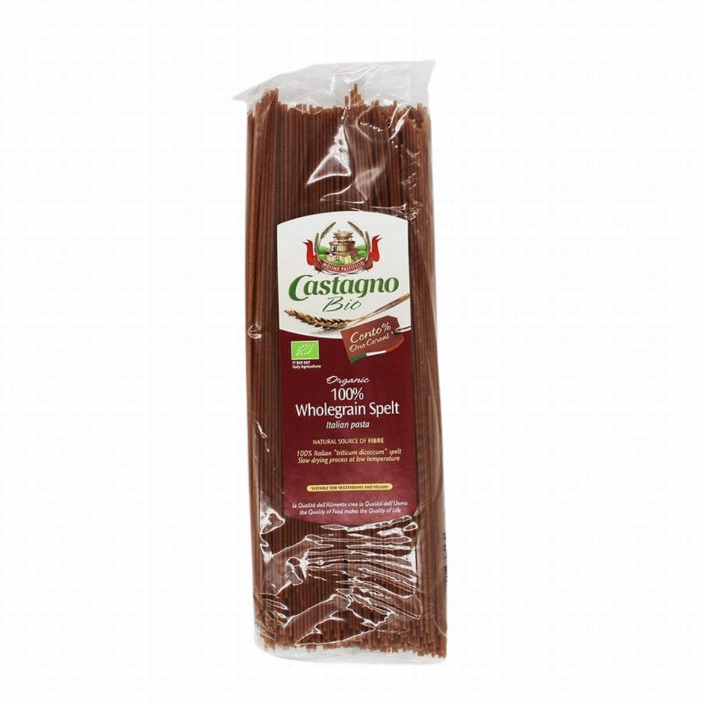 Castagno Organic Wholegrain Spelt Spaghetti