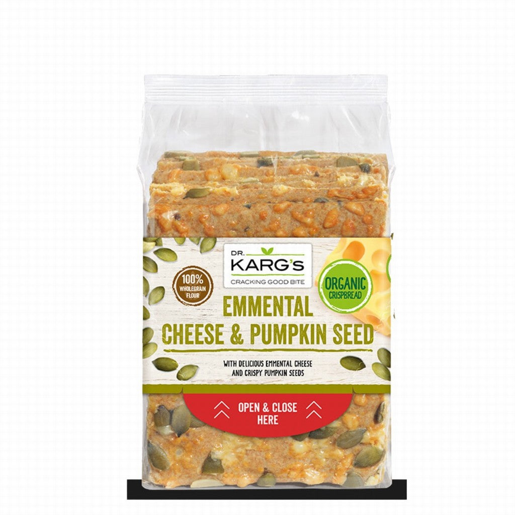 Dr Kargs Organic Emmental Cheese & Pumpkin Seed