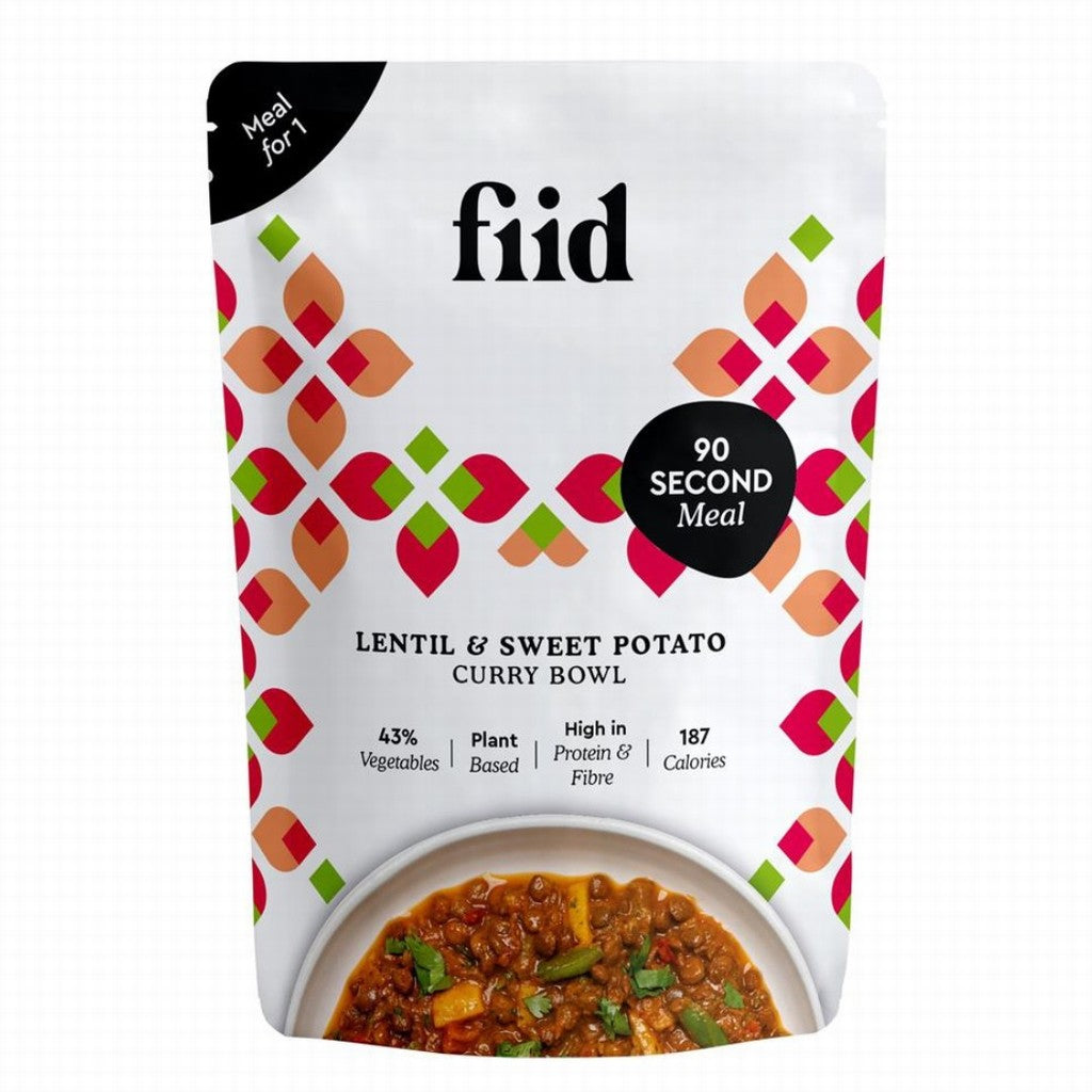 Fiid Lentil & Sweet Potato Curry Single