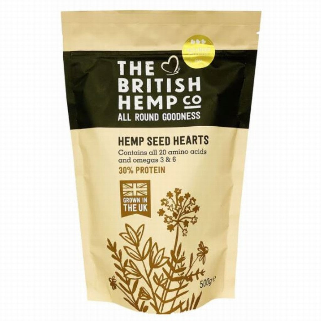 The British Hemp Co Hulled Hemp Seed Hearts